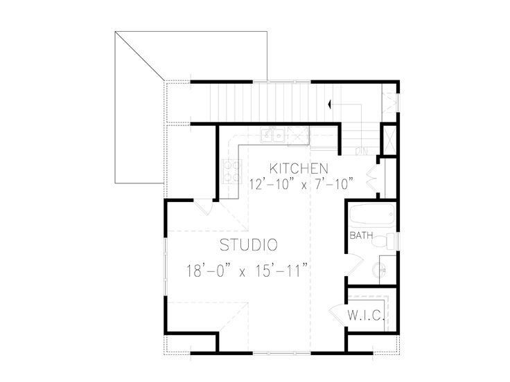 2nd Floor Plan, 084G-0006
