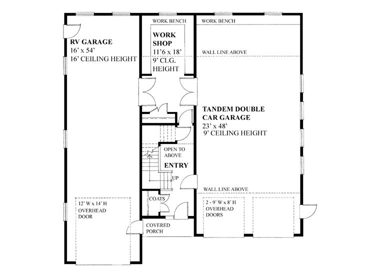 1st Floor Plan, 010G-0018