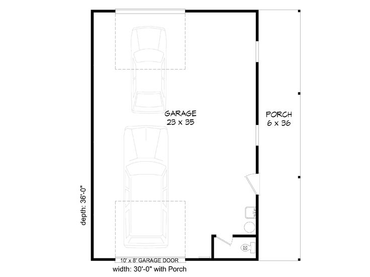 Floor Plan, 062G-0212