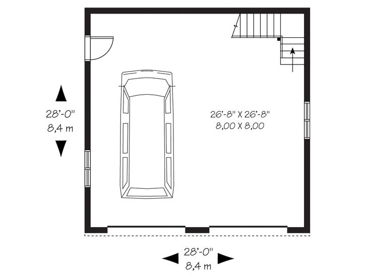 1st Floor Plan, 028G-0038