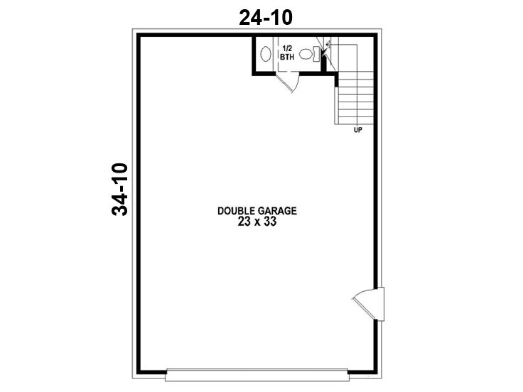 1st Floor Plan, 006G-0085