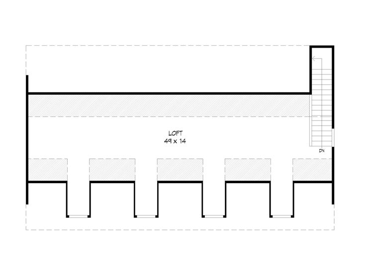 2nd Floor Plan, 062G-0178