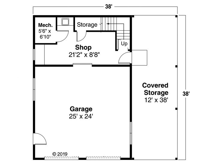 1st Floor Plan, 051G-0047