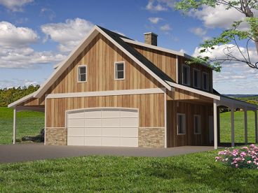 Carriage House Plan, 012G-0063