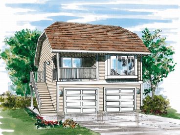 Carriage House Plan, 032G-0001