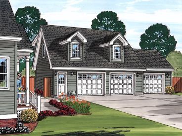 Carriage House Plan, 047G-0035