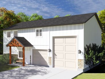 Carriage House Plan, 065G-0071
