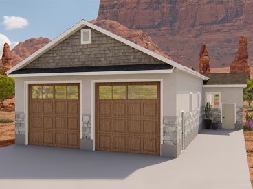 RV Garage Plan, 065G-0040