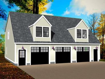 Carriage House Plan, 093G-0002