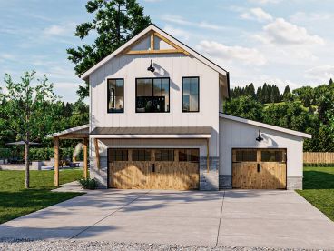 Carriage House Plan, 050G-0138