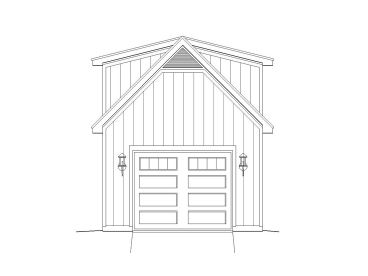 Garage Plan with Loft, 062G-0056