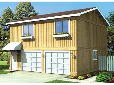Garage Apartment Plan, 047G-0015