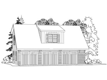 Carriage House Plan, 053G-0008