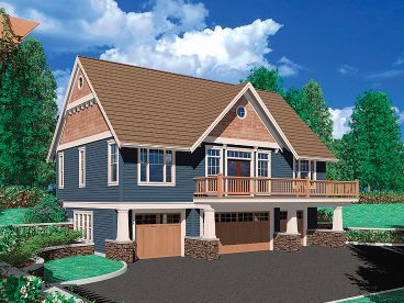 Carriage House Plan, 034G-0011
