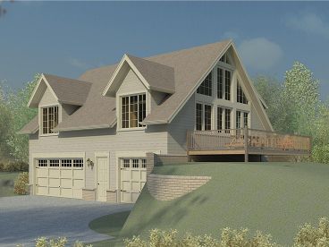 Carriage House Plan, 006G-0148