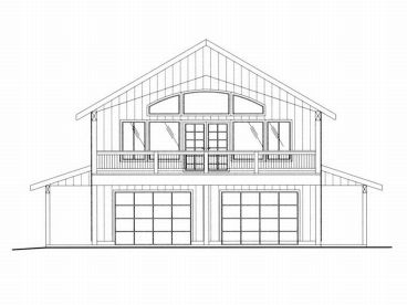 Carriage House Plan, 012G-0097