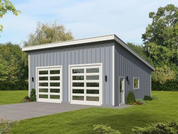 Garage Workshop Plan, 062G-0306