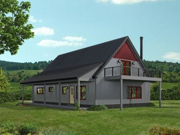 Carriage House Plan, 062G-0363