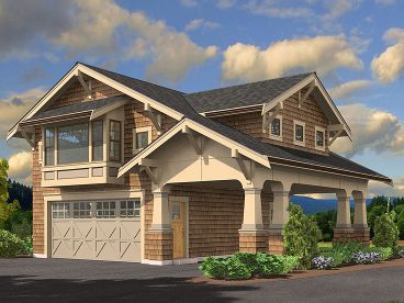 Carriage House Plan, 035G-0015
