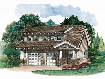 Carriage House Plan, 032G-0005