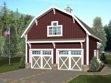 Carriage House Plan, 007G-0019