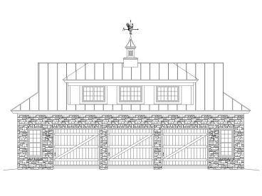 Carriage House Plan, 006G-0143