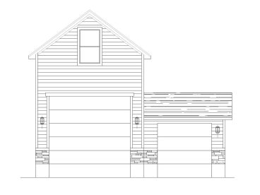 Garage Loft Plan, 089G-0006