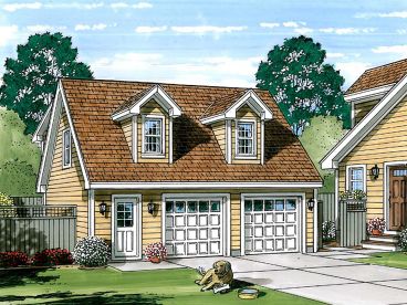 Carriage House Plan, 047G-0034