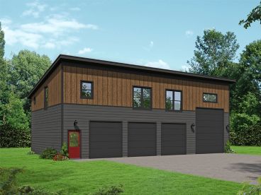 Carriage House Plan, 062G-0404