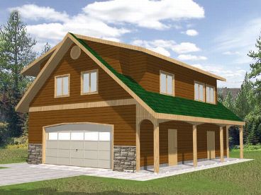 Carriage House Plan, 012G-0024