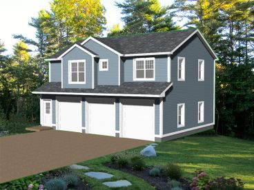 Carriage House Plan, 093G-0004