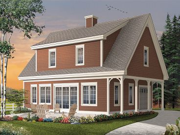 Carriage House Plan, 027G-0009