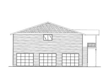 Garage Apartment Plan, 012G-0054