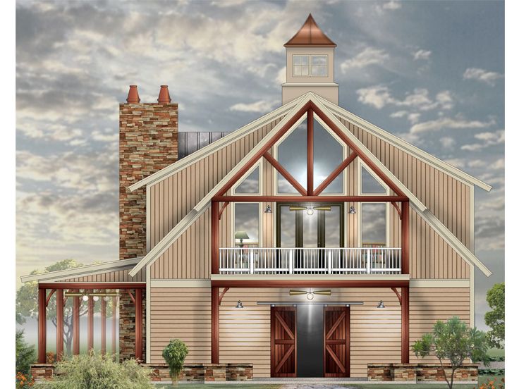 Carriage House Plan, 006G-0177