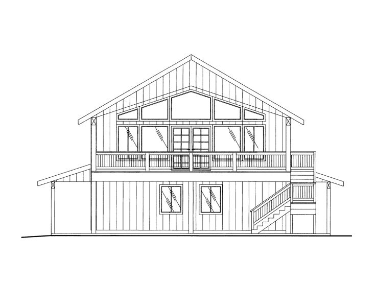 Carriage House Plan, 012G-0116