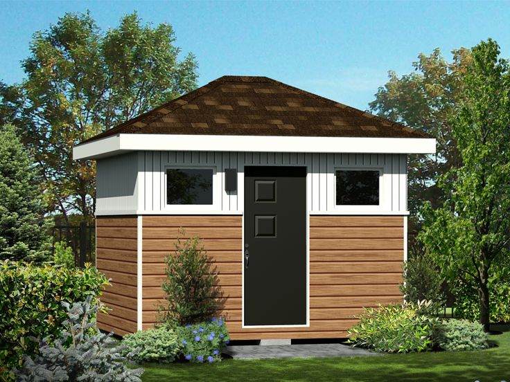 Multiple-Size Shed Plan, 072S-0025
