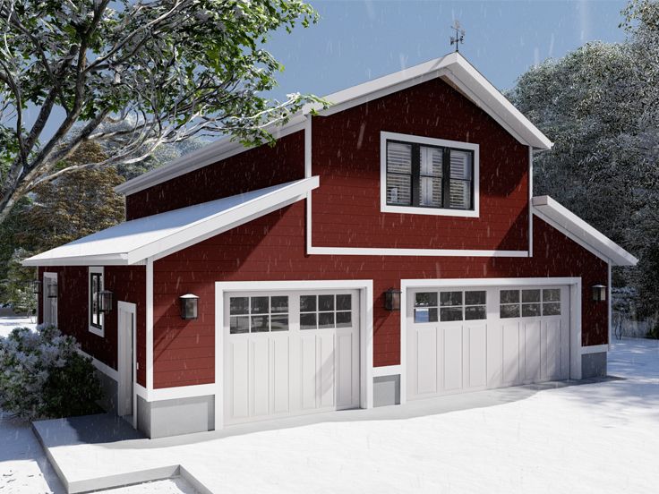 Carriage House Plan, 065G-0025