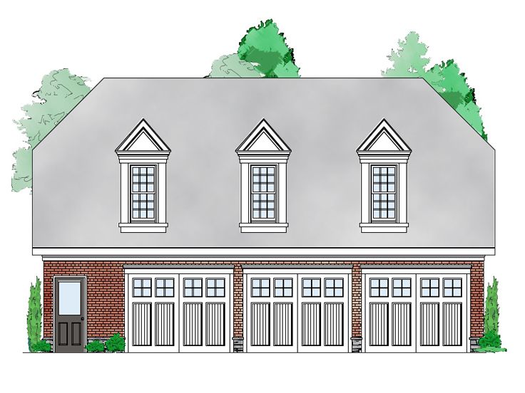 Carriage House Plan, 053G-0014