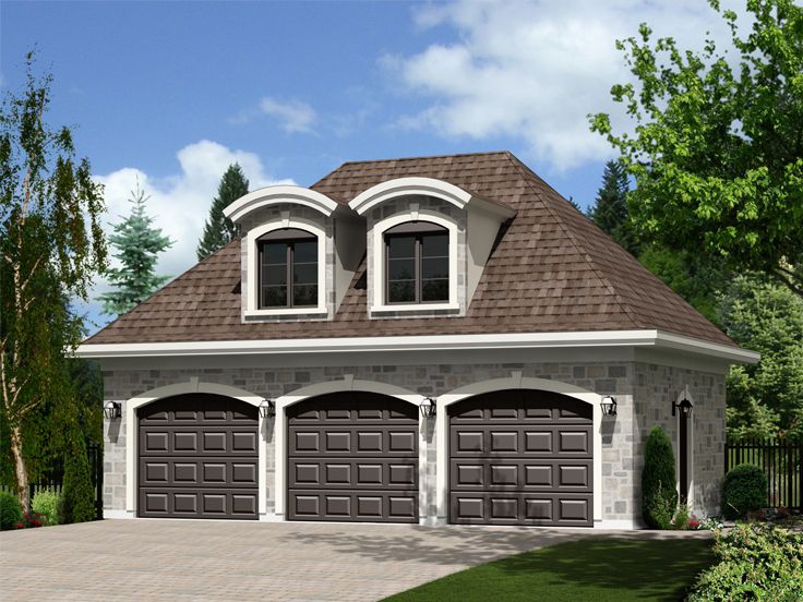  Carriage  House  Plans  Carriage  House  Plan  with Three Car 